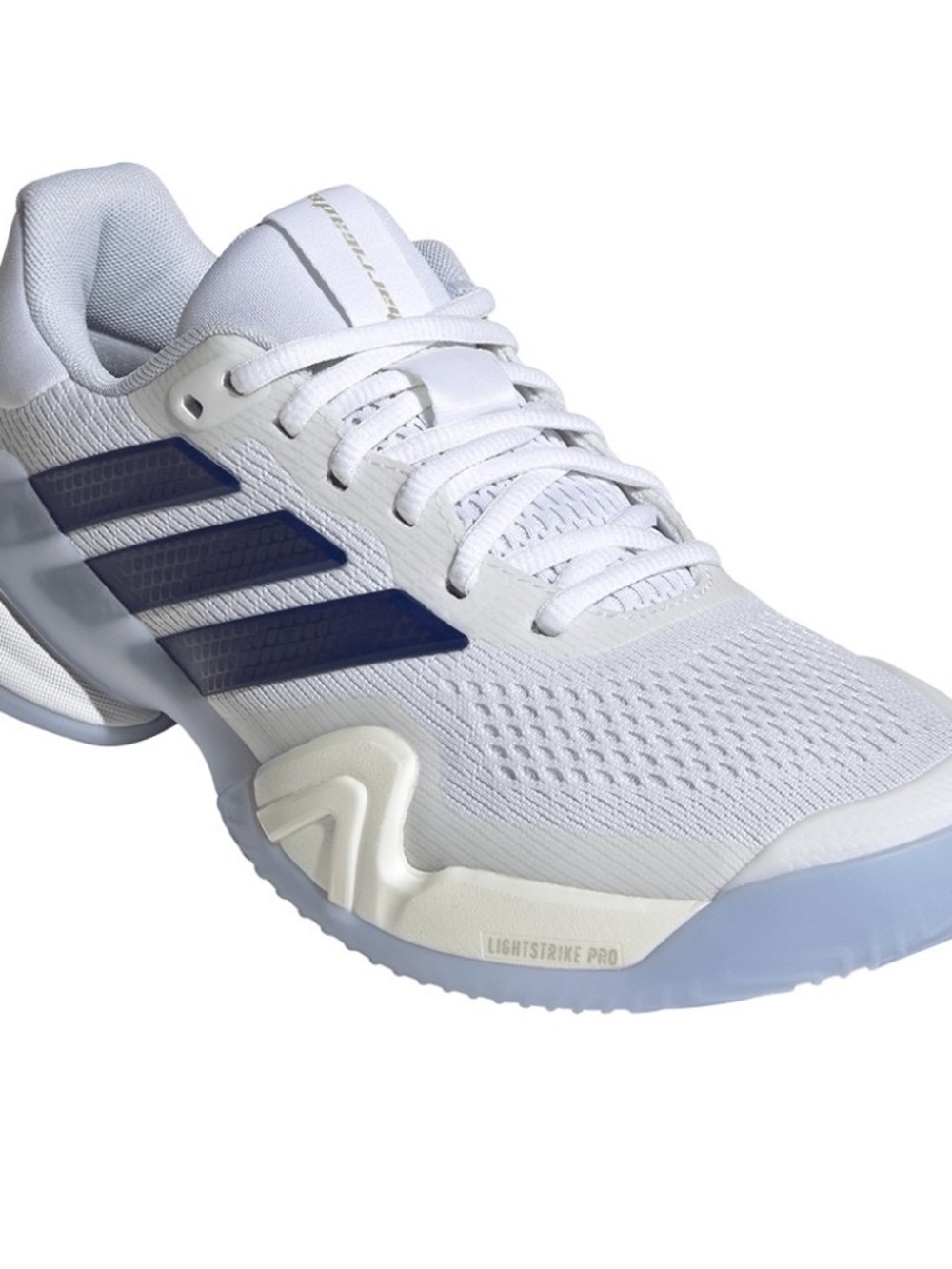 Adidas Barricade 14 Tennis Womens White Sneakers Athletic Shoes JS4112 Size 8